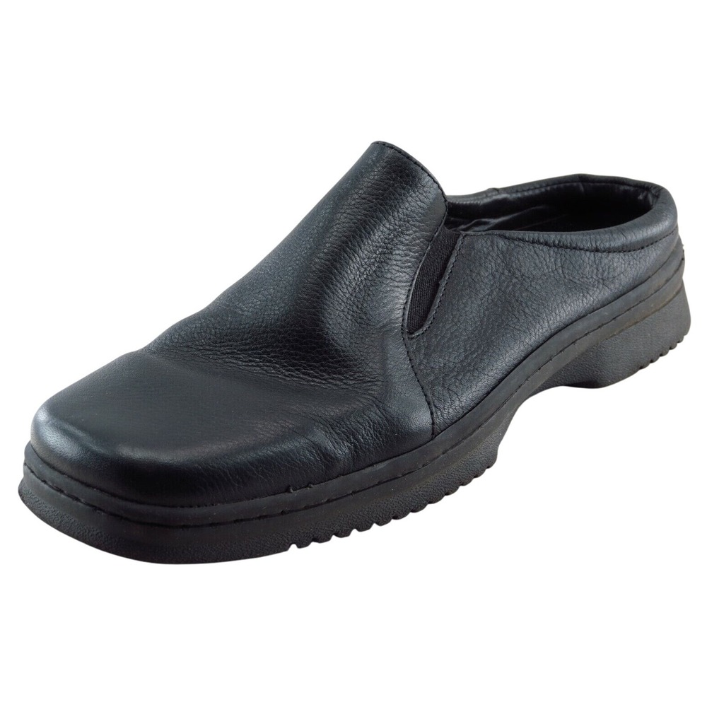 Azaleia Loafer Black Leather Women‎ Shoes Size 6 M